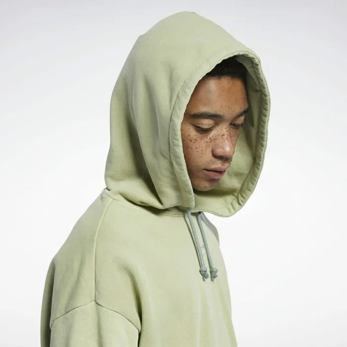 Loungewear Mens Reebok Classics Natural Dye Hoodie Harmony Green