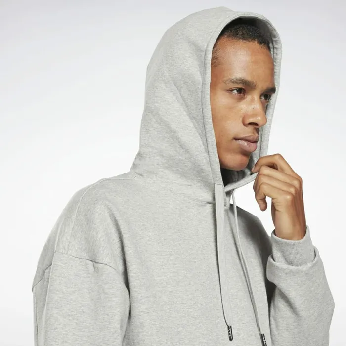 Loungewear Mens Reebok DreamBlend Cotton Hoodie Medium Grey Heather