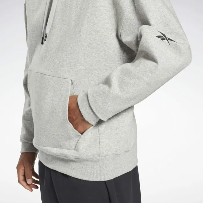Loungewear Mens Reebok DreamBlend Cotton Hoodie Medium Grey Heather