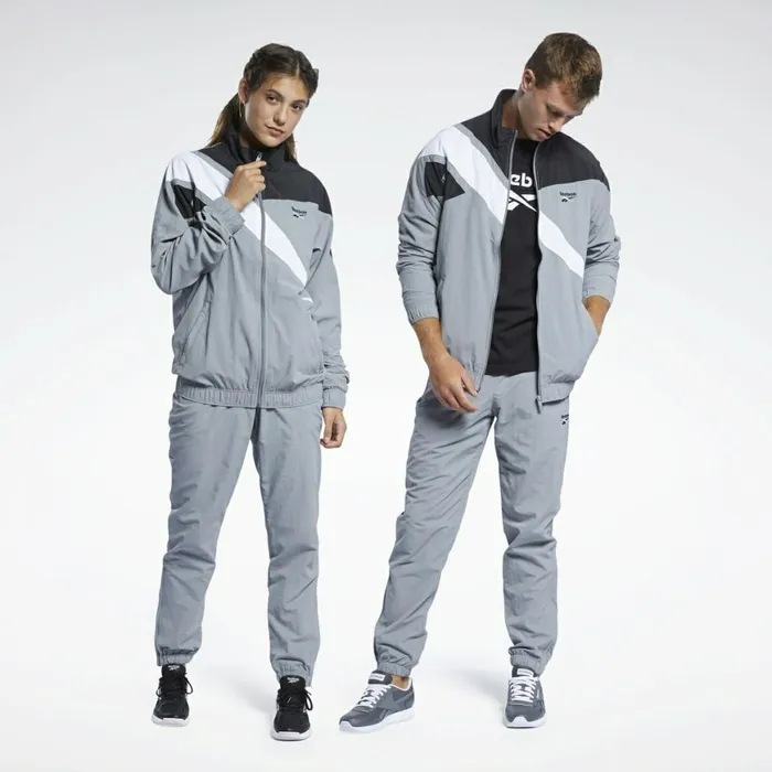 Loungewear MensWomens Reebok Classics Vector Track Pants Pure Grey 5