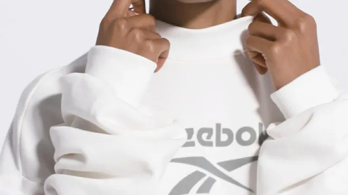 Loungewear Womens Reebok Classics Mock Neck Sweatshirt Chalk