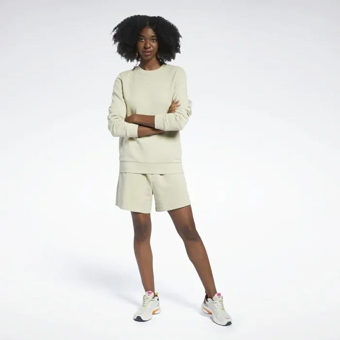 Loungewear Womens Reebok Classics Natural Dye Crew Sweatshirt Stucco