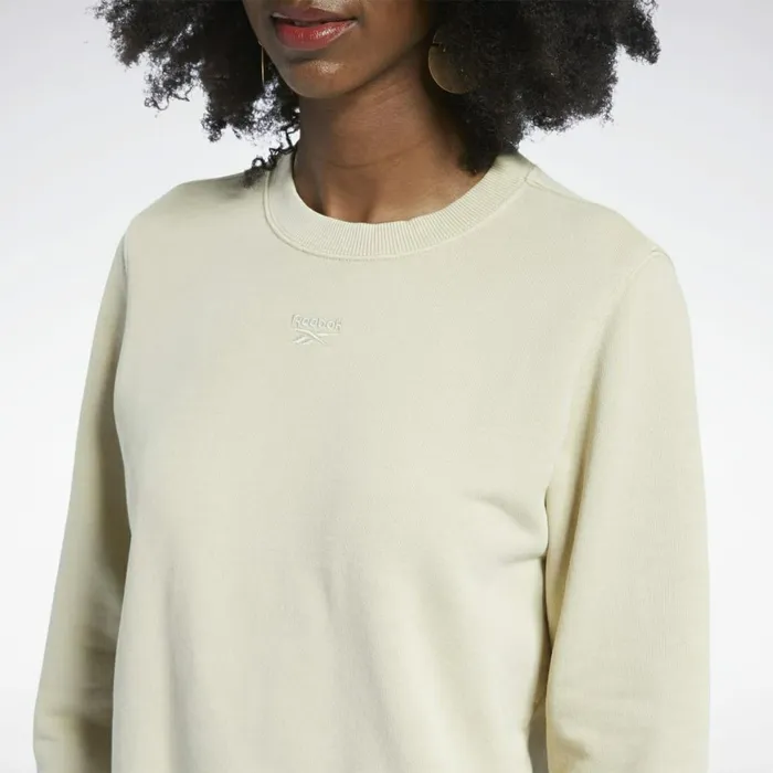 Loungewear Womens Reebok Classics Natural Dye Crew Sweatshirt Stucco