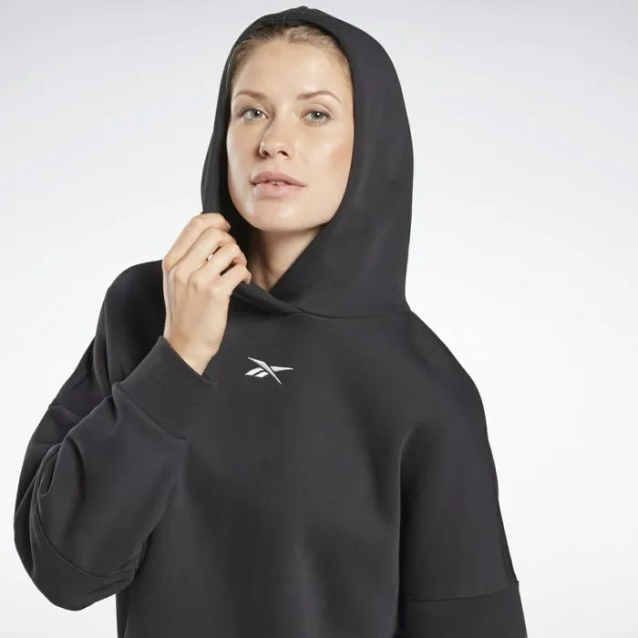 Loungewear Womens Reebok Retro Oversize Hoodie Black