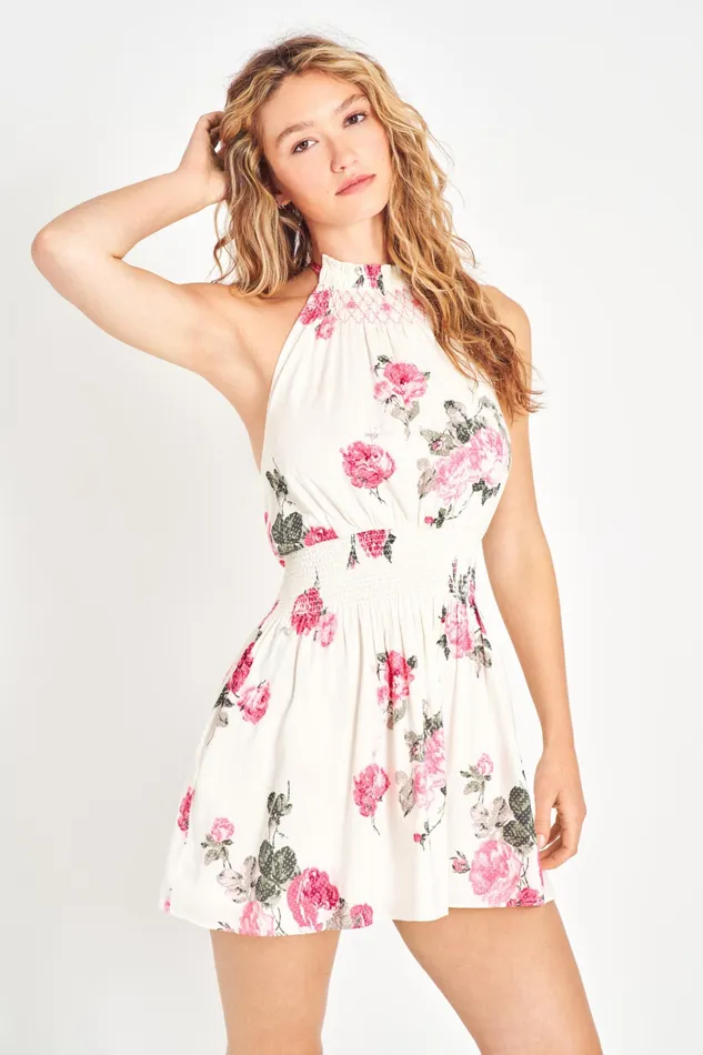 LoveShackFancy Dresses Womens Destiny Halter Dress 8211 PARADISE PINK PARADISE PINK 8211 PARADISE PINK LoveShackFancy Dresses Womens Destiny Halter Dress 8211 PARADISE PINK PARADISE PINK 8211 PARADISE PINK
