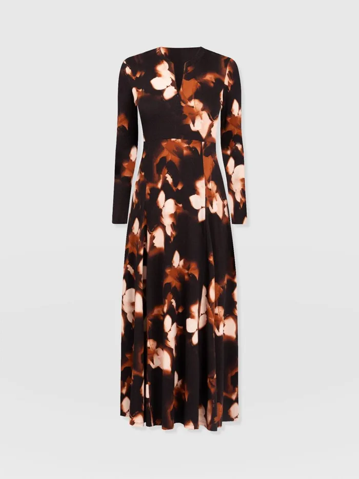 Macie Zip Up Dress 8211 Orange Aurora Orange Aurora Women Saint And Sofia Dresses