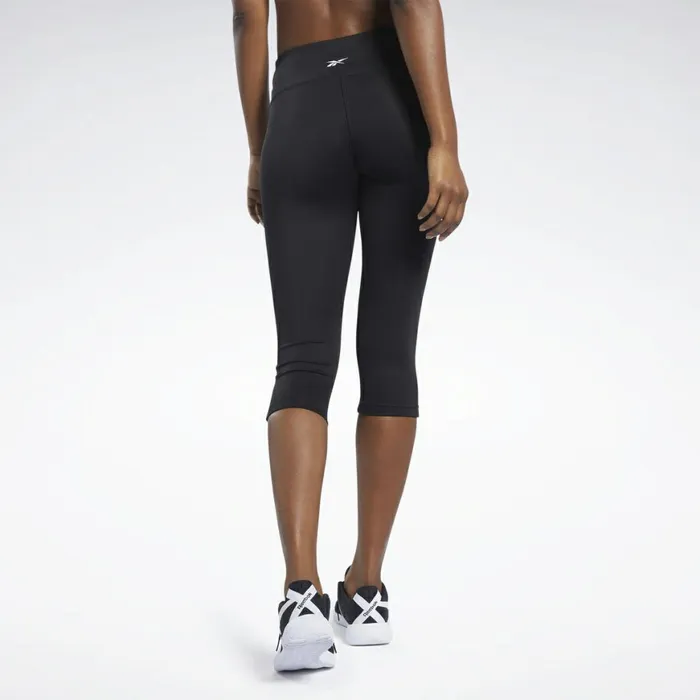 Matching Sets Womens Reebok Workout Ready Capri Leggings Black