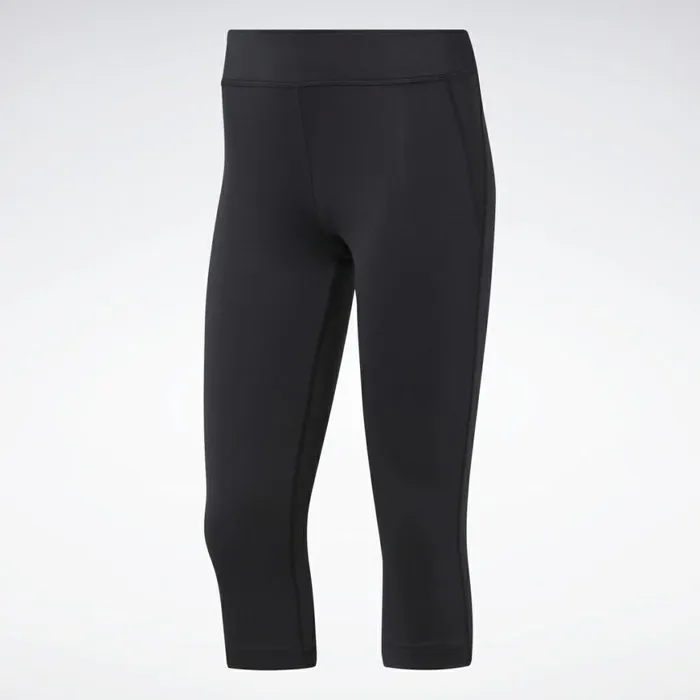 Matching Sets Womens Reebok Workout Ready Capri Leggings Black