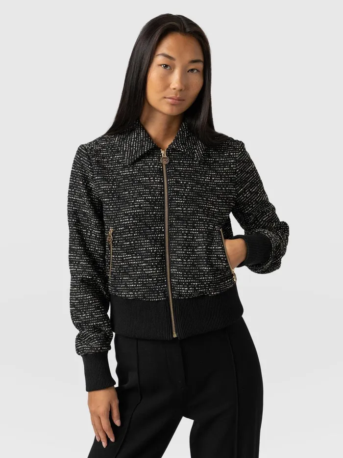 Melrose Jacket 8211 Black Black Women Saint And Sofia Blazers