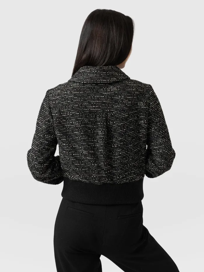 Melrose Jacket 8211 Black Black Women Saint And Sofia Blazers