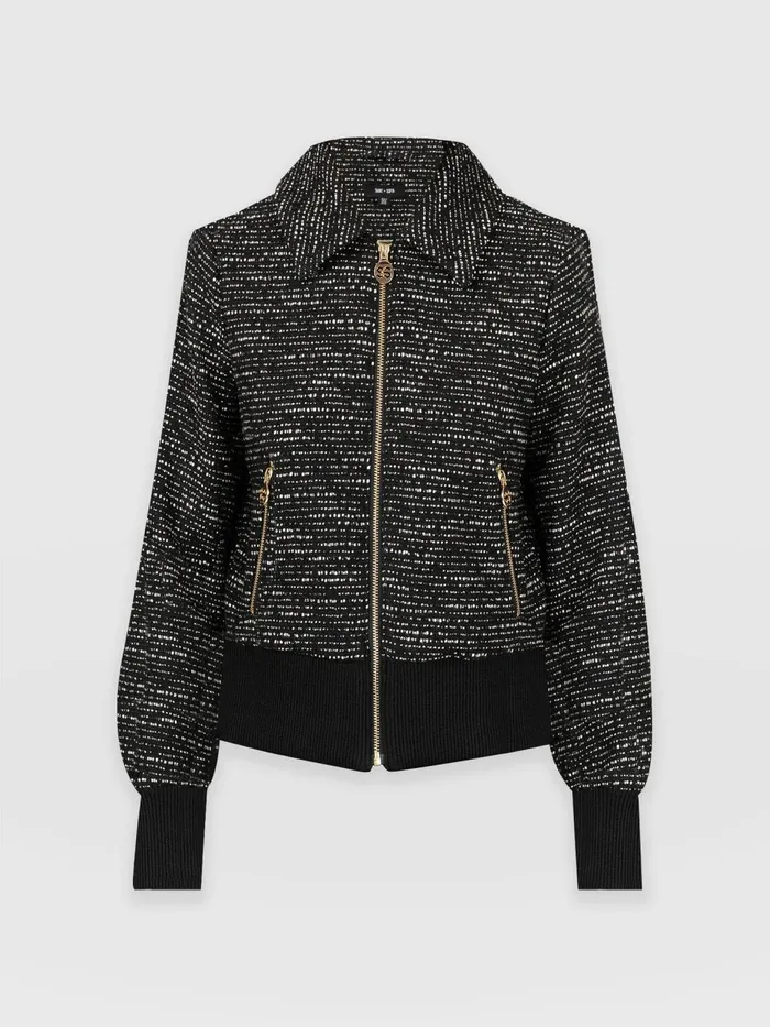 Melrose Jacket 8211 Black Black Women Saint And Sofia Blazers