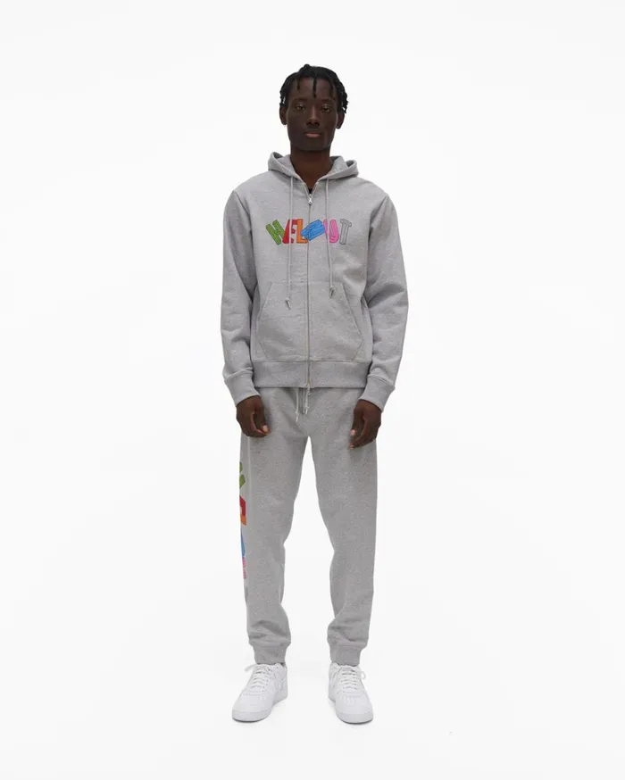 Men 3D Jogger Vapor Heather Helmut Lang Pants