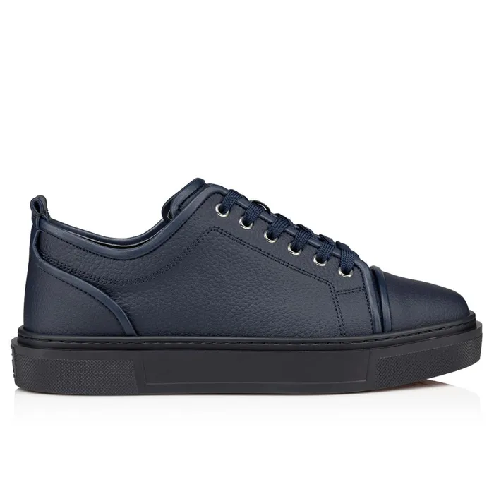 Men Adolon Junior Sneakers 8211 Recycled Polyester And Biobased Materials 8211 Navy Blue Christian Louboutin Low Top Sneakers