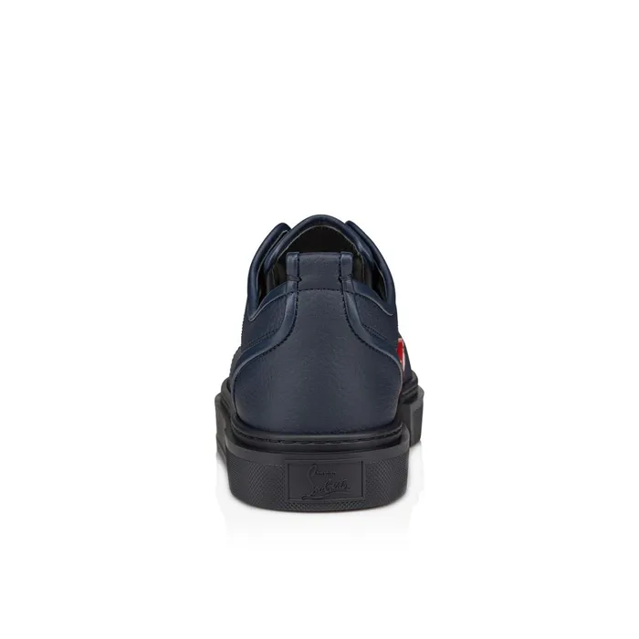 Men Adolon Junior Sneakers 8211 Recycled Polyester And Biobased Materials 8211 Navy Blue Christian Louboutin Low Top Sneakers