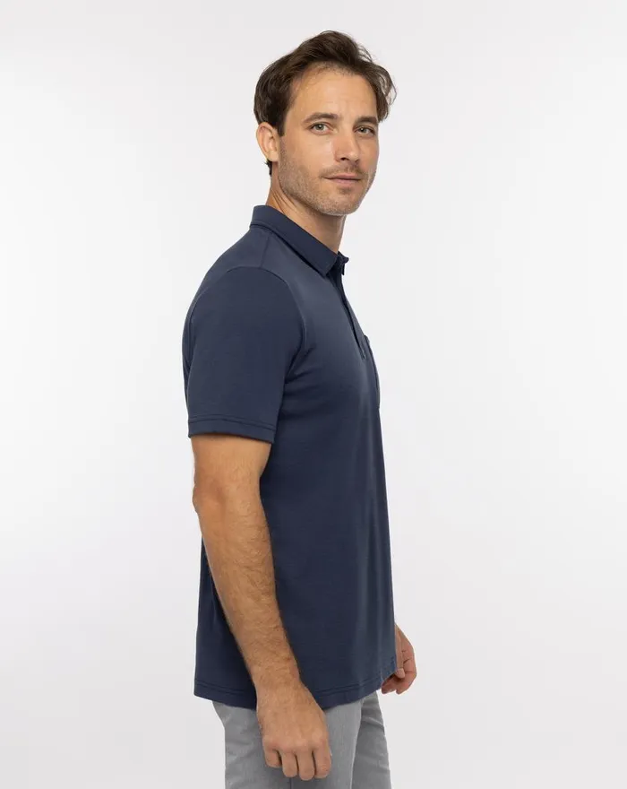 Men ARAVAIPA POLO Mood Indigo TravisMathew Polos