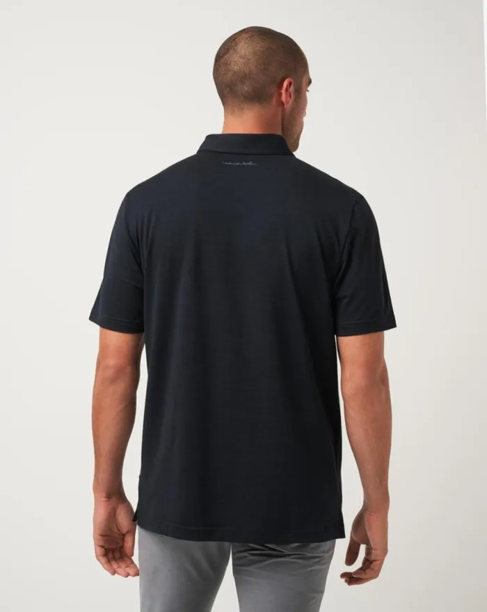 Men ARIZONA DIAMONDBACKS THE HEATER POLO Black TravisMathew Polos