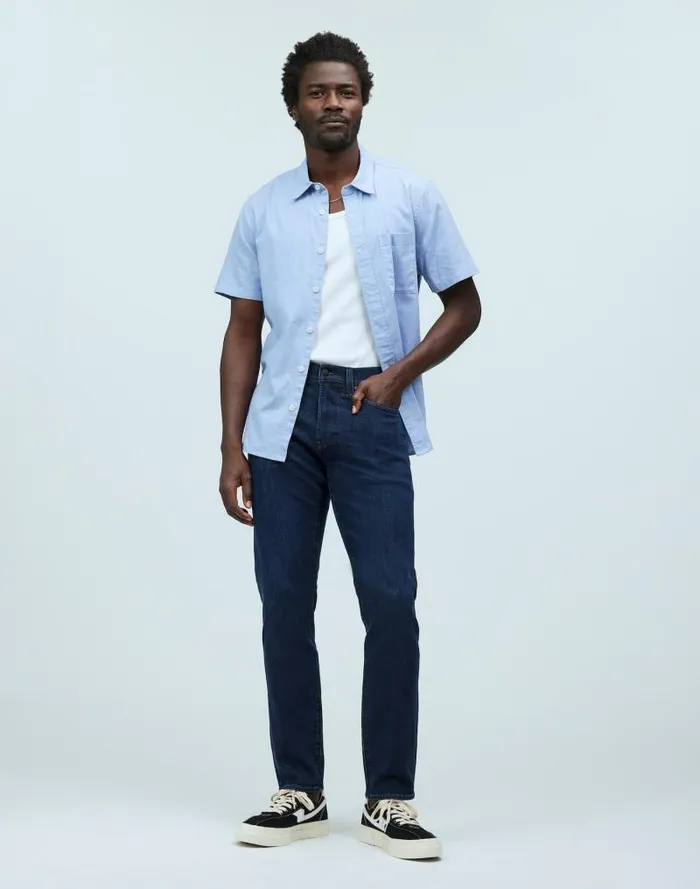Men Athletic Slim Jeans COOLMAX Denim Edition Chapman Wash Madewell Jeans