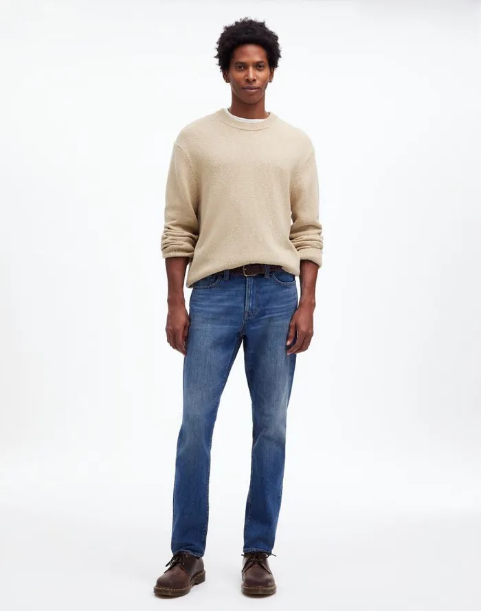 Men Athletic Slim Jeans Dawning Wash Madewell Jeans