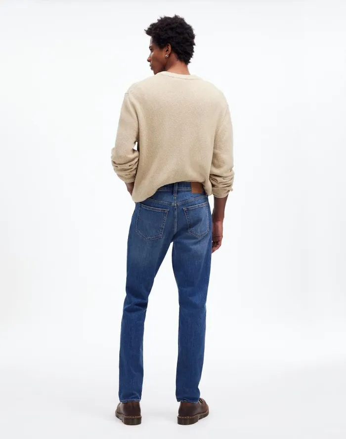 Men Athletic Slim Jeans Dawning Wash Madewell Jeans