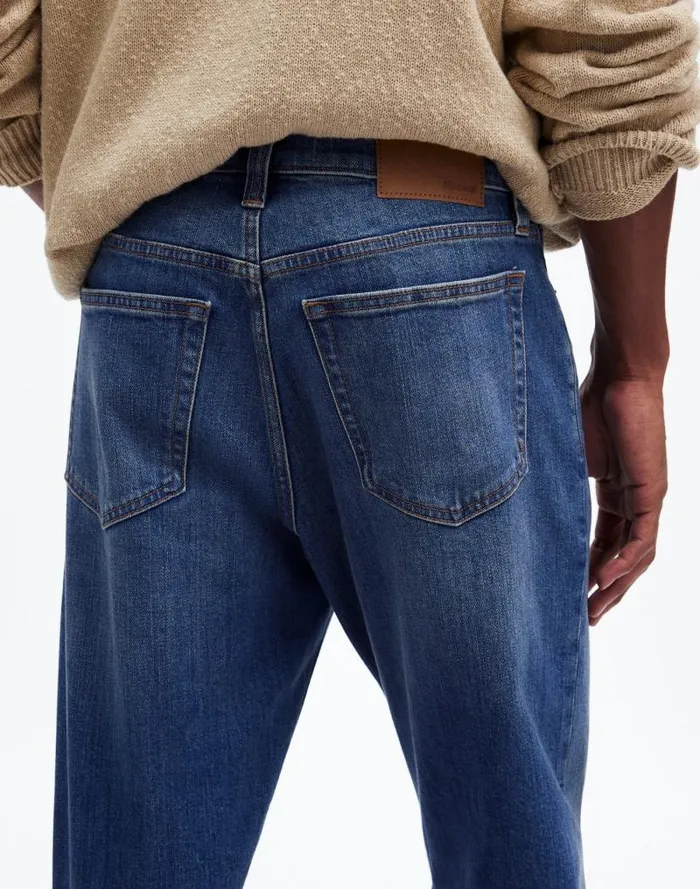 Men Athletic Slim Jeans Dawning Wash Madewell Jeans