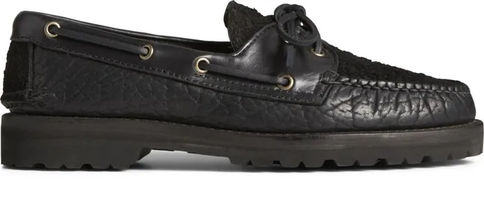 Men Authentic Original 2Eye Boat Shoe By Chris Echevarria Black Sperry Boots