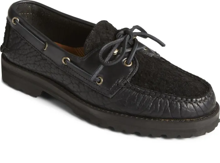 Men Authentic Original 2Eye Boat Shoe By Chris Echevarria Black Sperry Boots Men Authentic Original 2Eye Boat Shoe By Chris Echevarria Black Sperry Boots