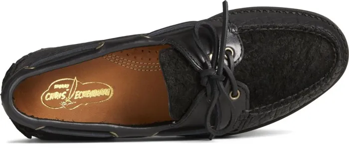 Men Authentic Original 2Eye Boat Shoe By Chris Echevarria Black Sperry Boots Men Authentic Original 2Eye Boat Shoe By Chris Echevarria Black Sperry Boots