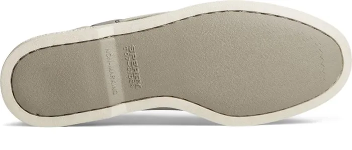 Men Authentic Original Cross Lace Boat Shoe Grey Sperry Sandals