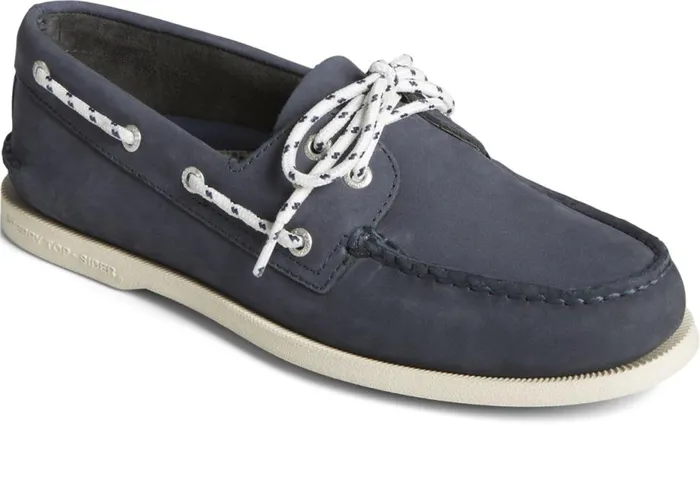 Men Authentic Original Nautical Nubuck Boat Shoe Navy Sperry Boots Men Authentic Original Nautical Nubuck Boat Shoe Navy Sperry Boots