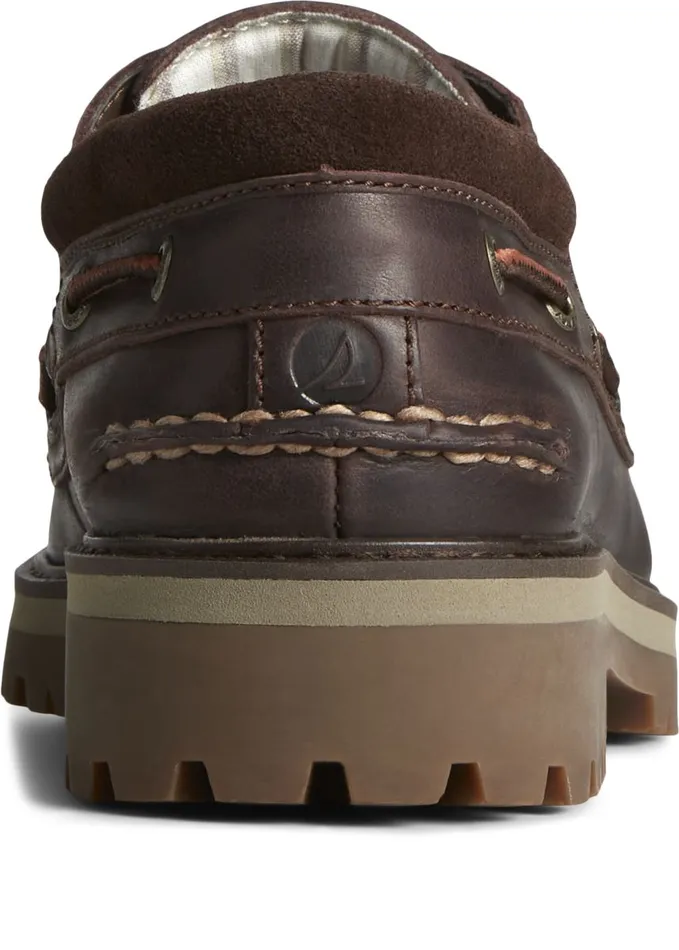 Men Authentic Original Unlined Lug 3Eye Boat Shoe Brown Sperry Boat Shoes Men Authentic Original Unlined Lug 3Eye Boat Shoe Brown Sperry Boat Shoes