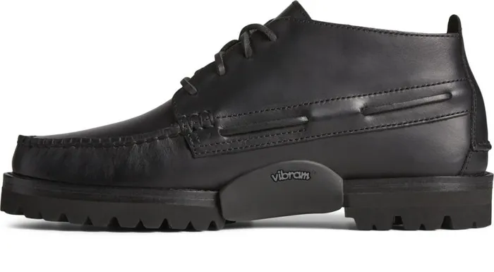 Men Authentic Original Vibram Suede Chukka Black Sperry Boots Men Authentic Original Vibram Suede Chukka Black Sperry Boots