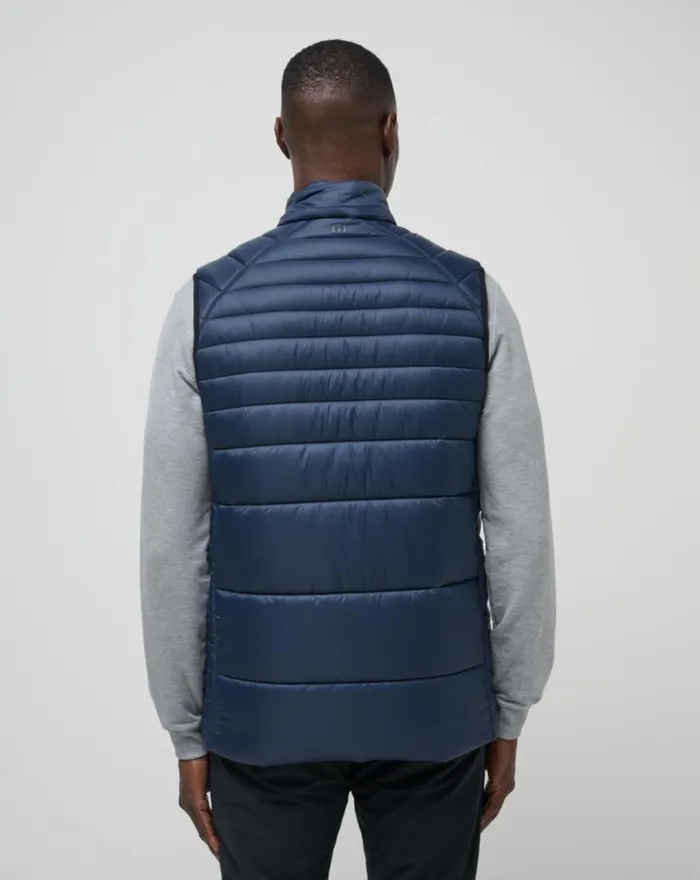 Men AVES TECH PUFFER VEST Total Eclipse TravisMathew Vests