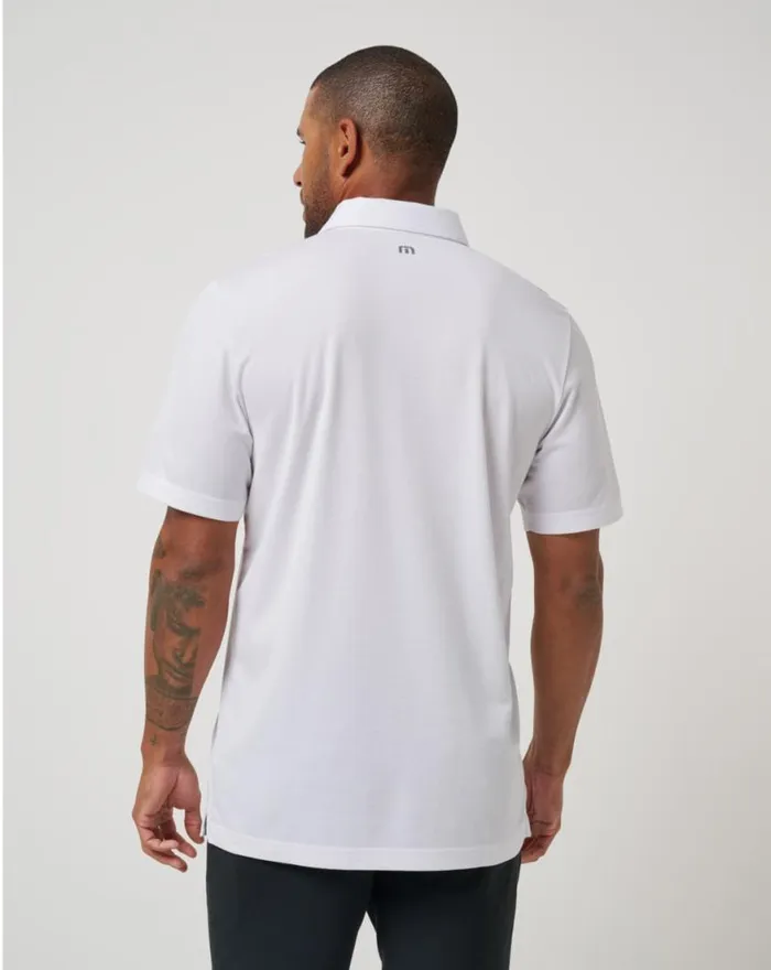 Men BALTIMORE ORIOLES TOP RECRUIT POLO White TravisMathew Polos