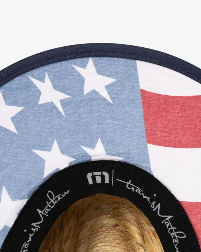 Men BILL OF RIGHTS STRAW HAT Straw TravisMathew Other Hats