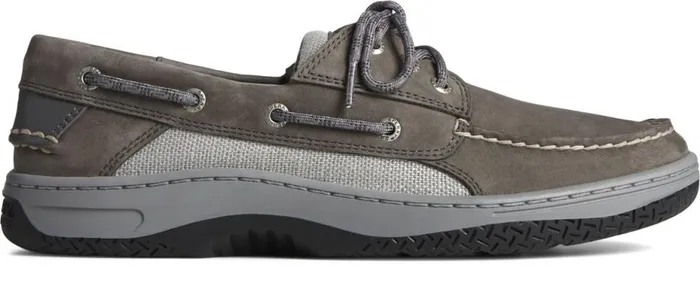 Men Billfish 3Eye Nautical Boat Shoe Grey Sperry Boots