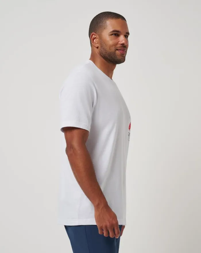 Men BOSTON RED SOX SUNSET SLAM 20 TEE White TravisMathew Tees