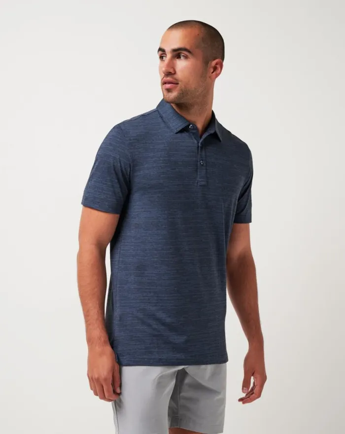 Men BOSTON RED SOX THE HEATER POLO Vintage Indigoblack TravisMathew Polos