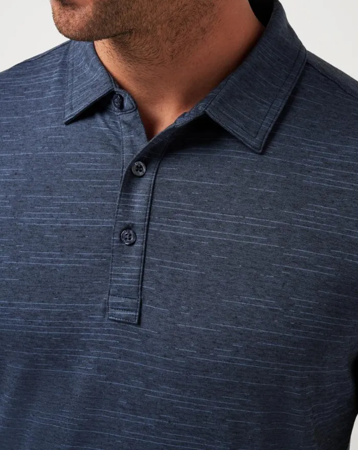 Men BOSTON RED SOX THE HEATER POLO Vintage Indigoblack TravisMathew Polos