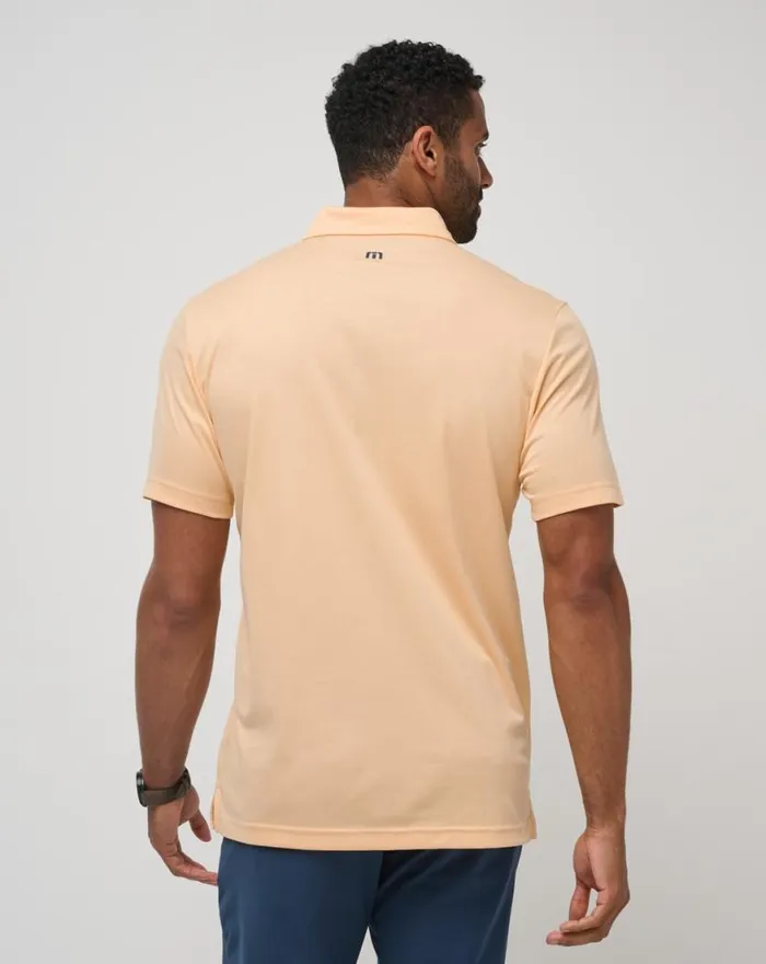 Men CLIFF DIVER POLO Apricot TravisMathew Polos