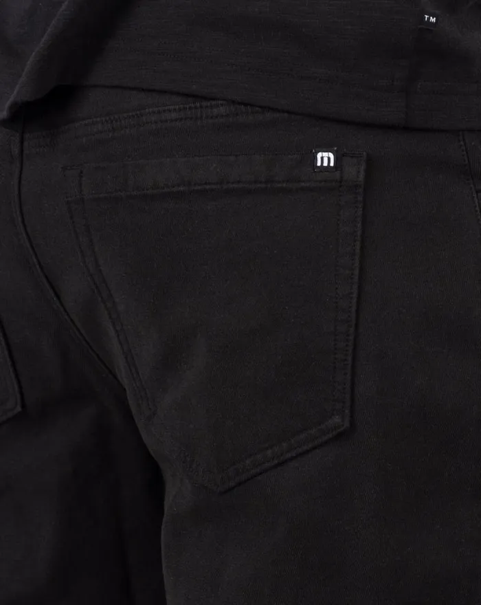 Men CLOUD DENIM PANT Black TravisMathew Pants