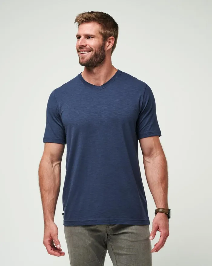 Men CLOUD TEE Mood Indigo TravisMathew Tees