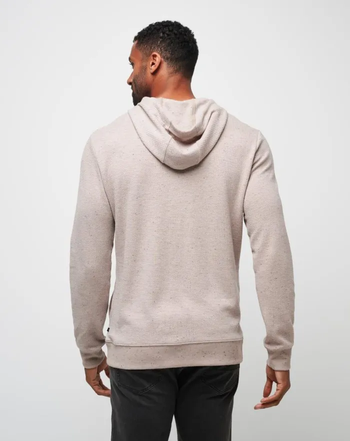 Men CLOUD WAFFLE HOODIE Oxford Tan TravisMathew Hoodies and Sweatshirts Men CLOUD WAFFLE HOODIE Oxford Tan TravisMathew Hoodies and Sweatshirts