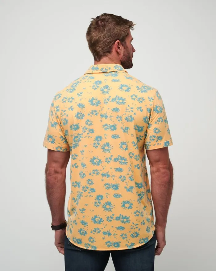 Men COCONUT SHRIMP BUTTONUP Apricot TravisMathew ButtonUps
