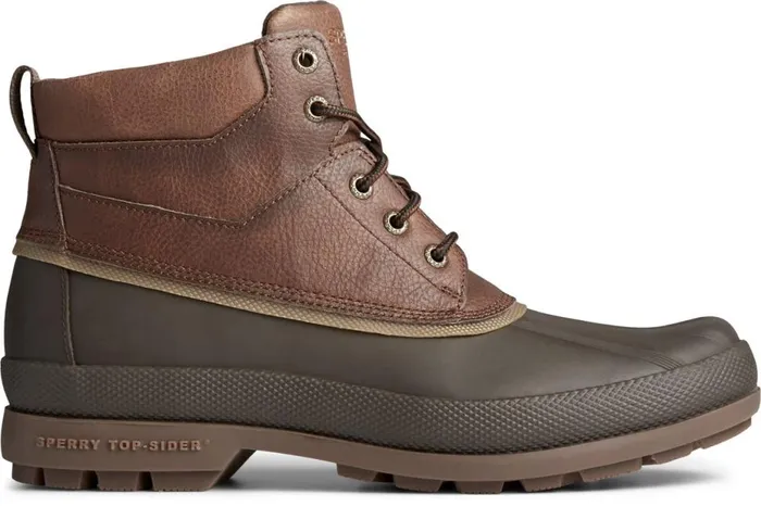 Men Cold Bay Thinsulate Waterresistant Chukka Browncoffee Sperry Boat Shoes