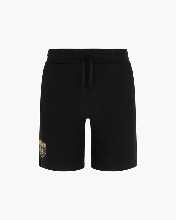 Men Cruyff Bottoms Badge Short Blackgold Men Cruyff Bottoms Badge Short Blackgold