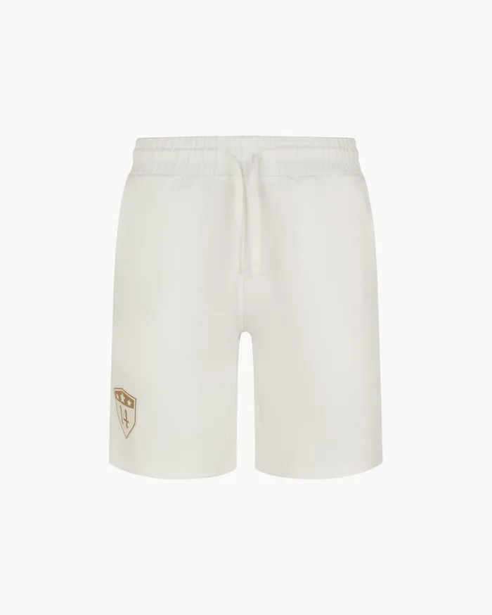 Men Cruyff Bottoms Badge Short Whiteorange