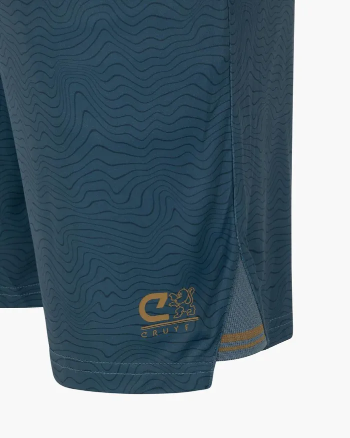Men Cruyff Bottoms Icon Shorts Teal
