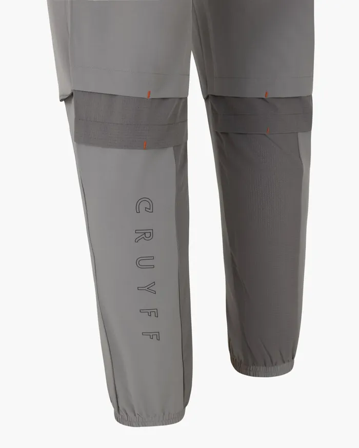 Men Cruyff Bottoms Torrid Track Pants Grey