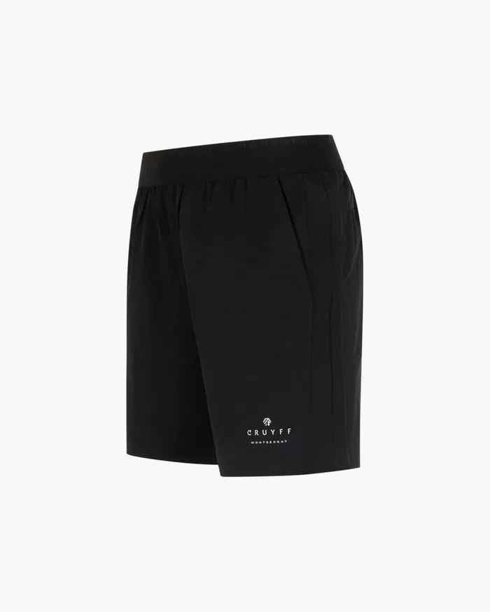 Men Cruyff Bottoms Traverse Woven Short Black