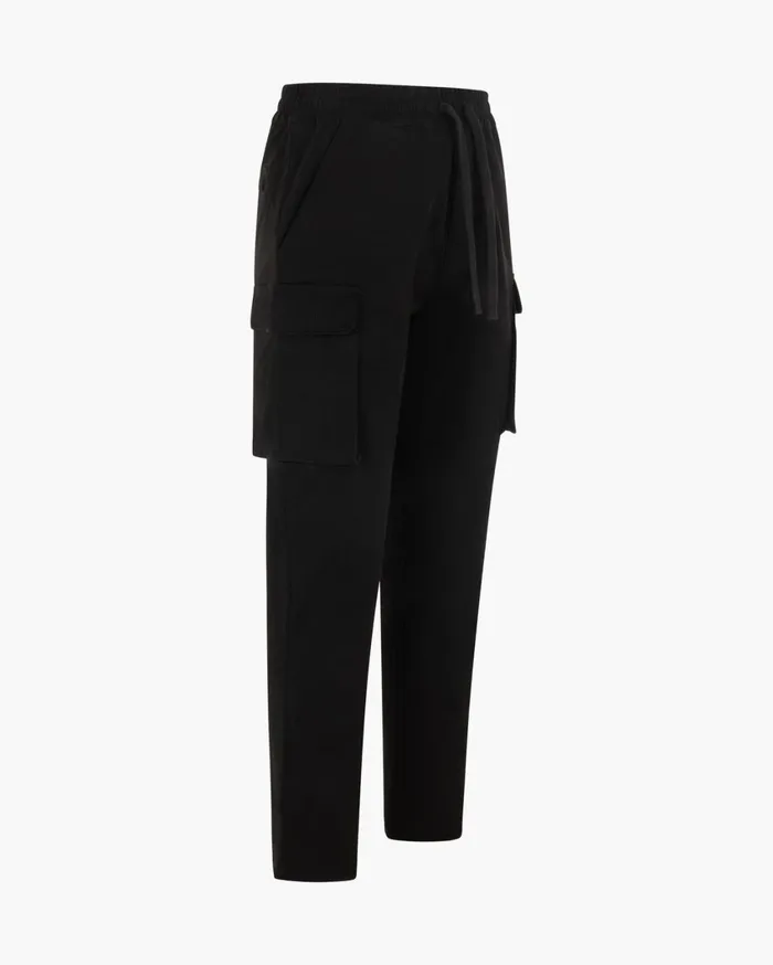 Men Cruyff Bottoms Twill Cargo Pant Black